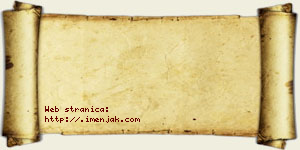 Isak Glavšić vizit kartica